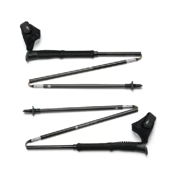 黑钻 2026款 Distance Carbon Z 旗舰超轻折叠碳纤维登山杖